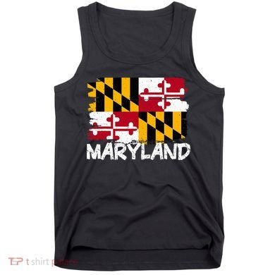 Cool Maryland Flag Tank Top