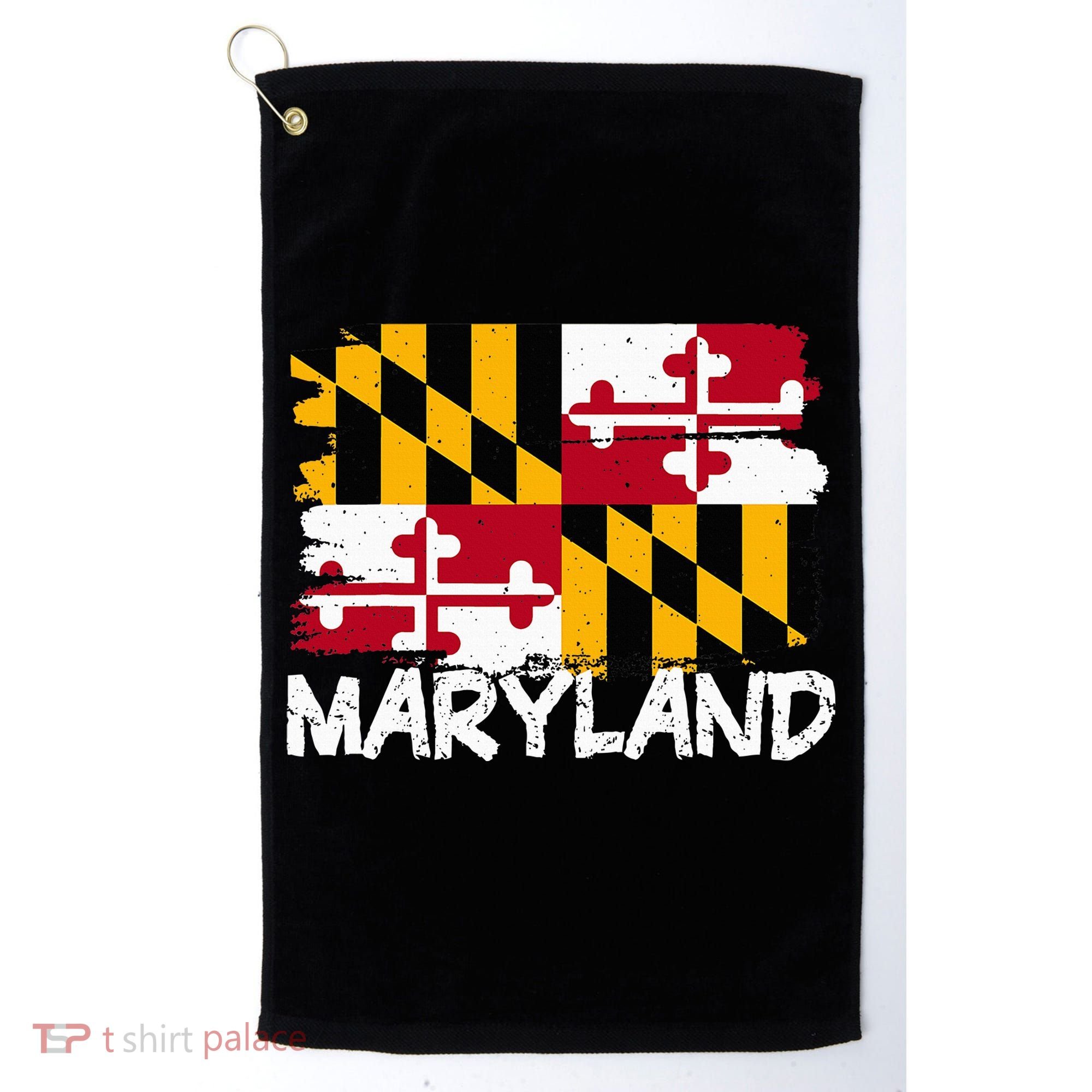 Cool Maryland Flag Golf Towel