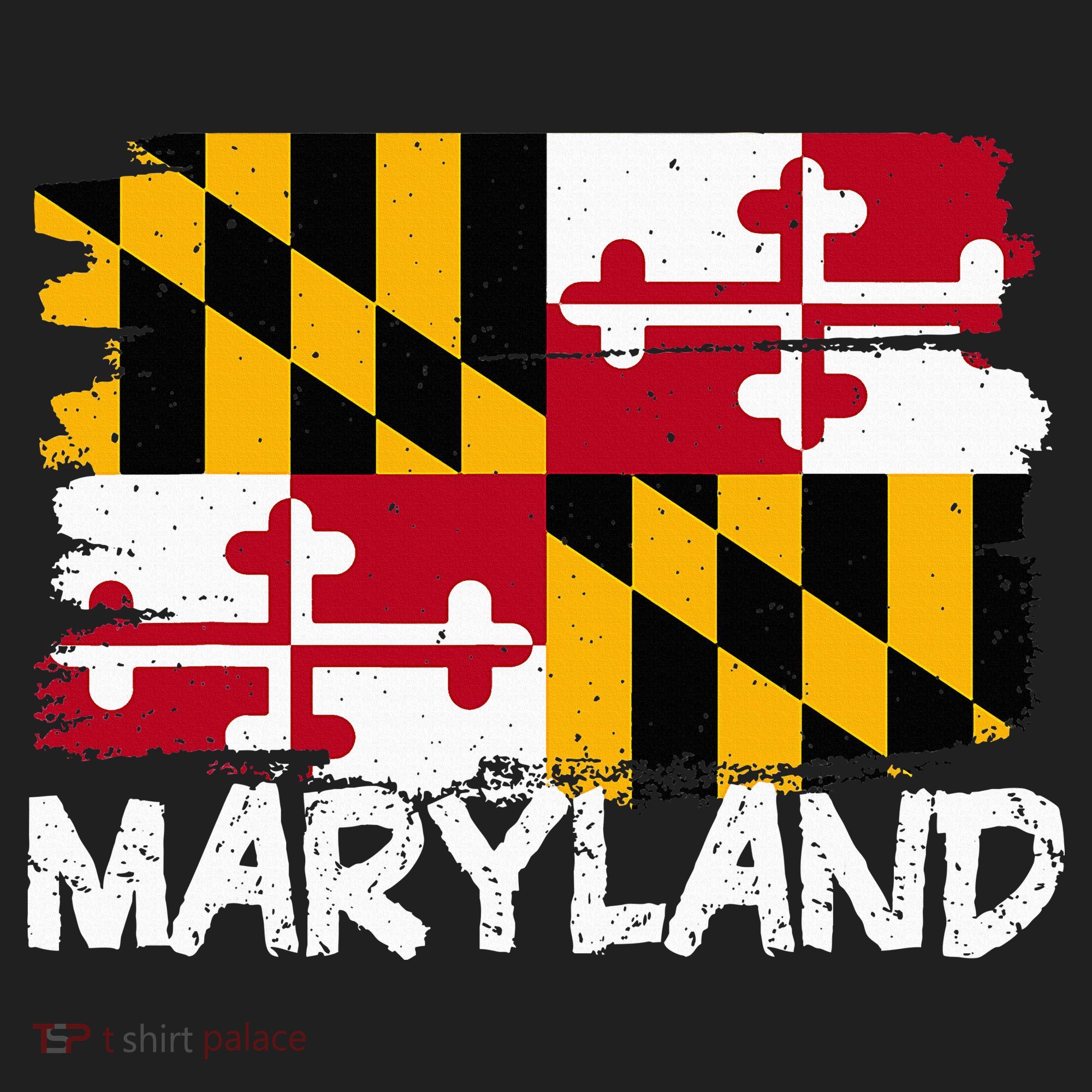 Cool Maryland Flag Golf Towel