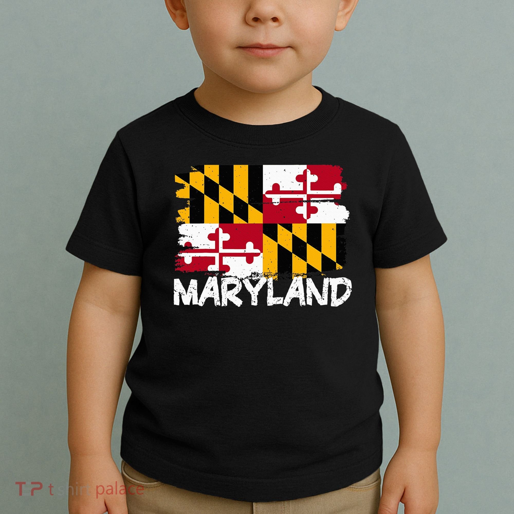 Cool Maryland Flag Toddler T-Shirt