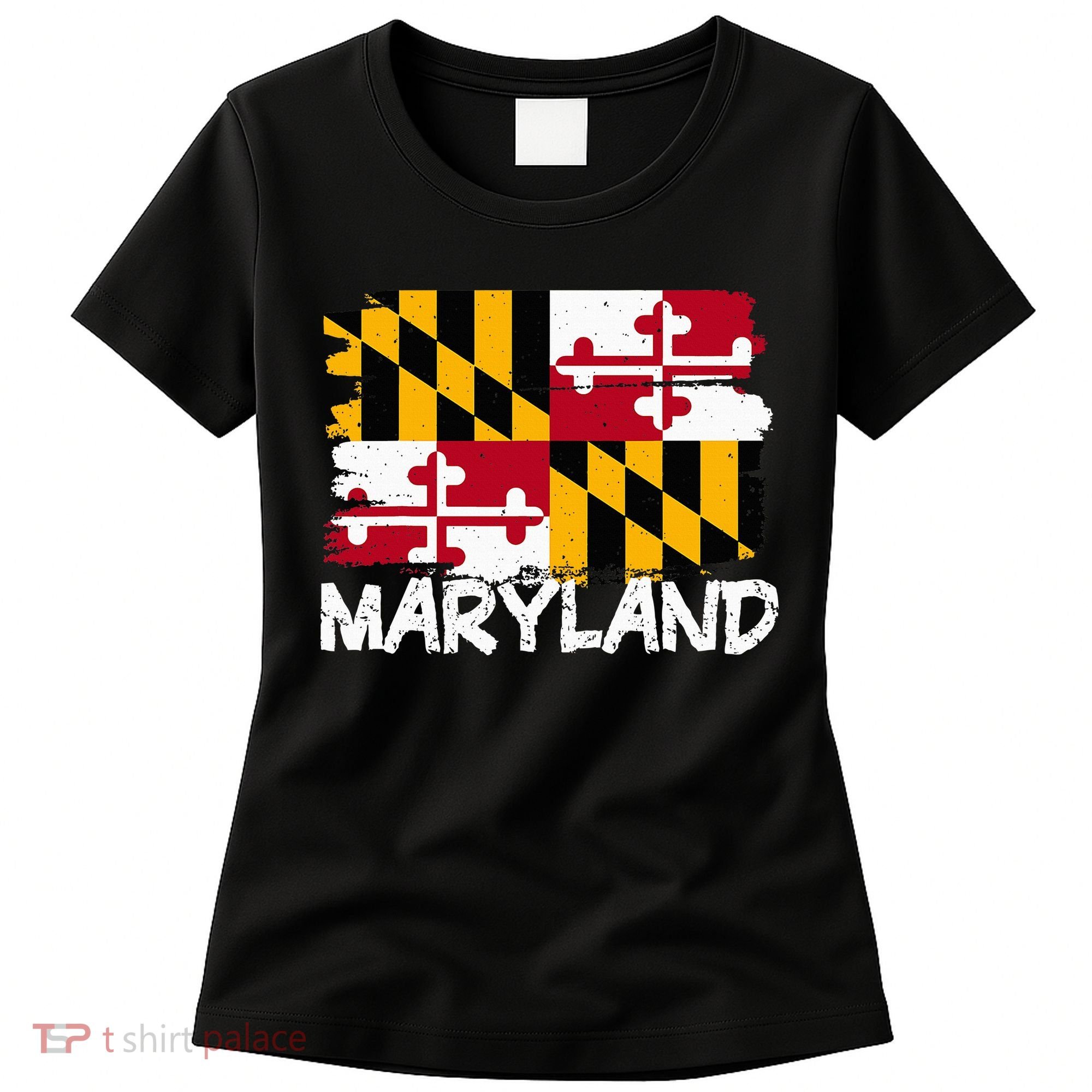 Cool Maryland Flag Women's T-Shirt