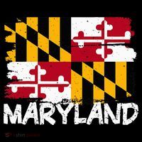 Cool Maryland Flag Women's T-Shirt thumb 6