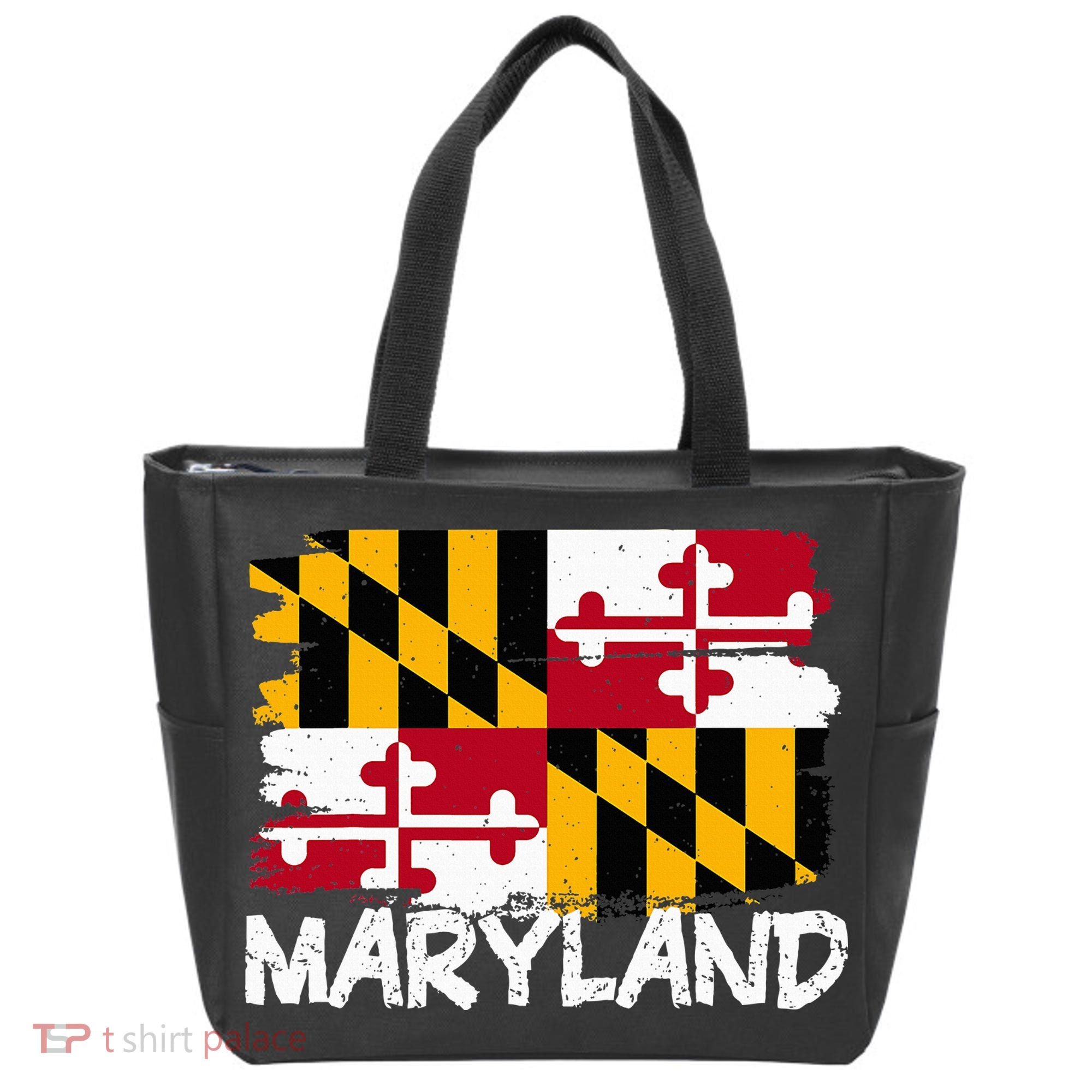 Cool Maryland Flag Tote Bag