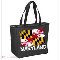 Cool Maryland Flag Tote Bag thumb 2