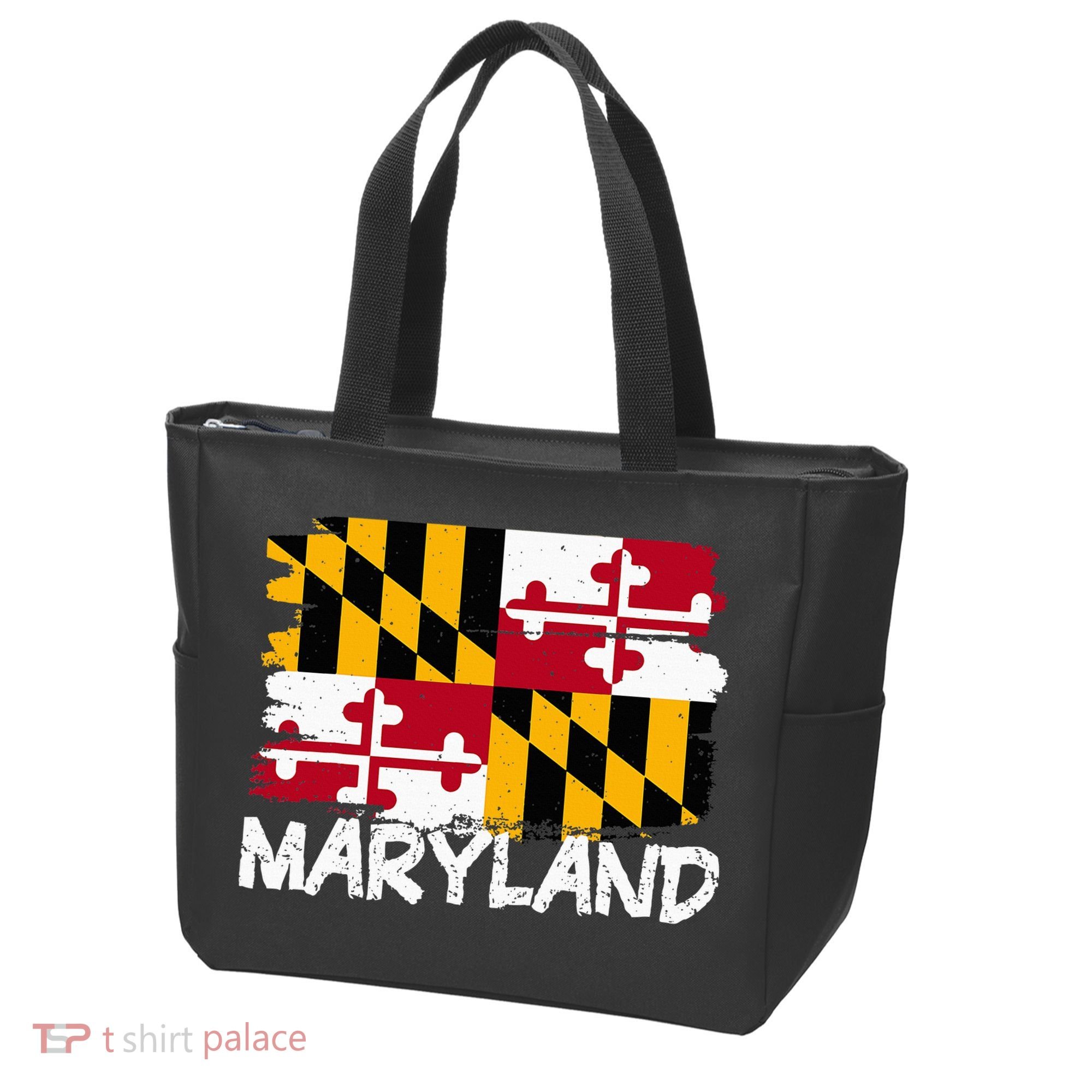 Cool Maryland Flag Tote Bag