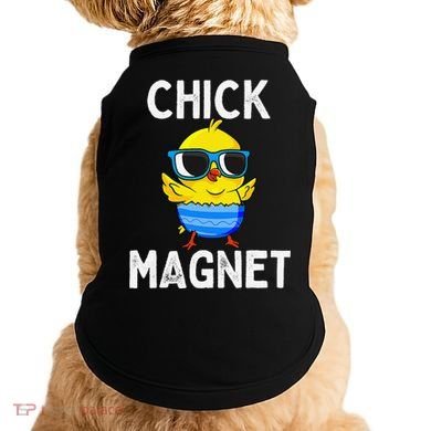 Chick Magnet Funny Easter Cute Baby Chicken Lover Doggie Tank
