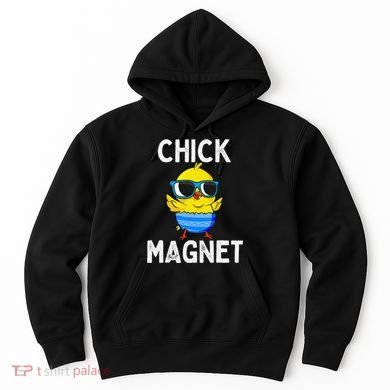 Chick Magnet Funny Easter Cute Baby Chicken Lover Hoodie