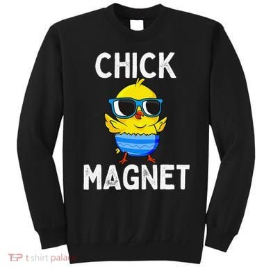Chick Magnet Funny Easter Cute Baby Chicken Lover Sweatshirt
