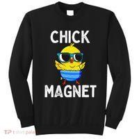 Chick Magnet Funny Easter Cute Baby Chicken Lover Sweatshirt thumb 0