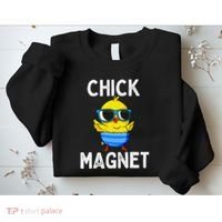 Chick Magnet Funny Easter Cute Baby Chicken Lover Sweatshirt thumb 2