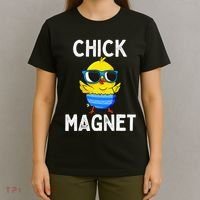 Chick Magnet Funny Easter Cute Baby Chicken Lover T-Shirt thumb 4