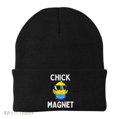 Chick Magnet Funny Easter Cute Baby Chicken Lover Beanie