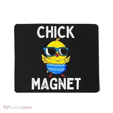 Chick Magnet Funny Easter Cute Baby Chicken Lover Mousepad