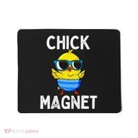 Chick Magnet Funny Easter Cute Baby Chicken Lover Mousepad thumb 0