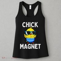 Chick Magnet Funny Easter Cute Baby Chicken Lover Women's Tank Top thumb 3