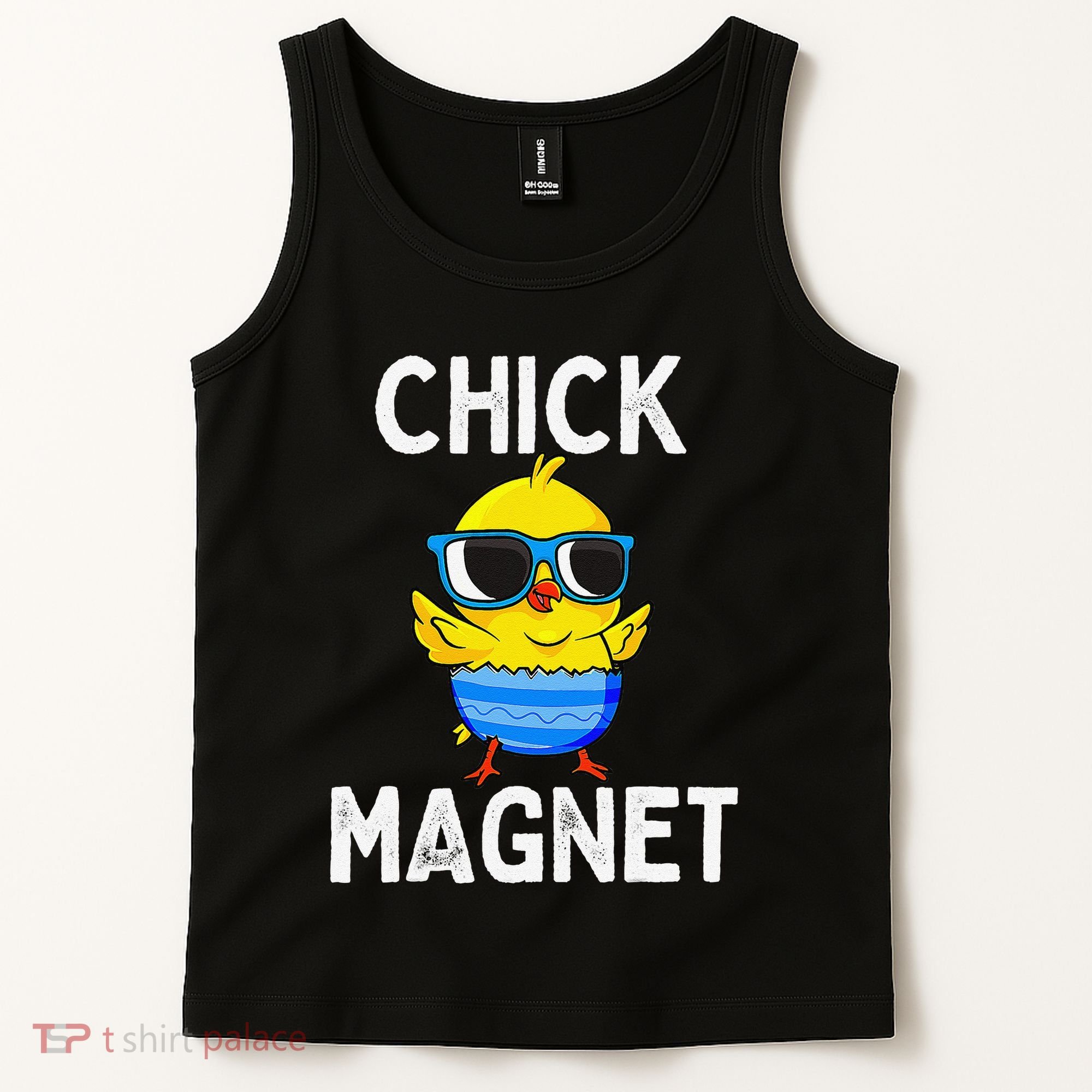 Chick Magnet Funny Easter Cute Baby Chicken Lover Tank Top