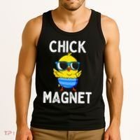 Chick Magnet Funny Easter Cute Baby Chicken Lover Tank Top thumb 3