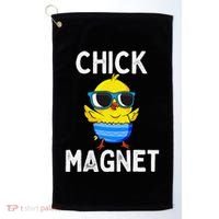 Chick Magnet Funny Easter Cute Baby Chicken Lover Golf Towel thumb 0