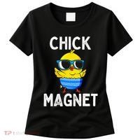 Chick Magnet Funny Easter Cute Baby Chicken Lover Women's T-Shirt thumb 0
