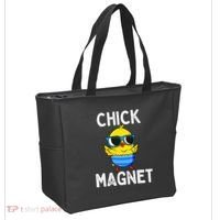 Chick Magnet Funny Easter Cute Baby Chicken Lover Tote Bag thumb 2