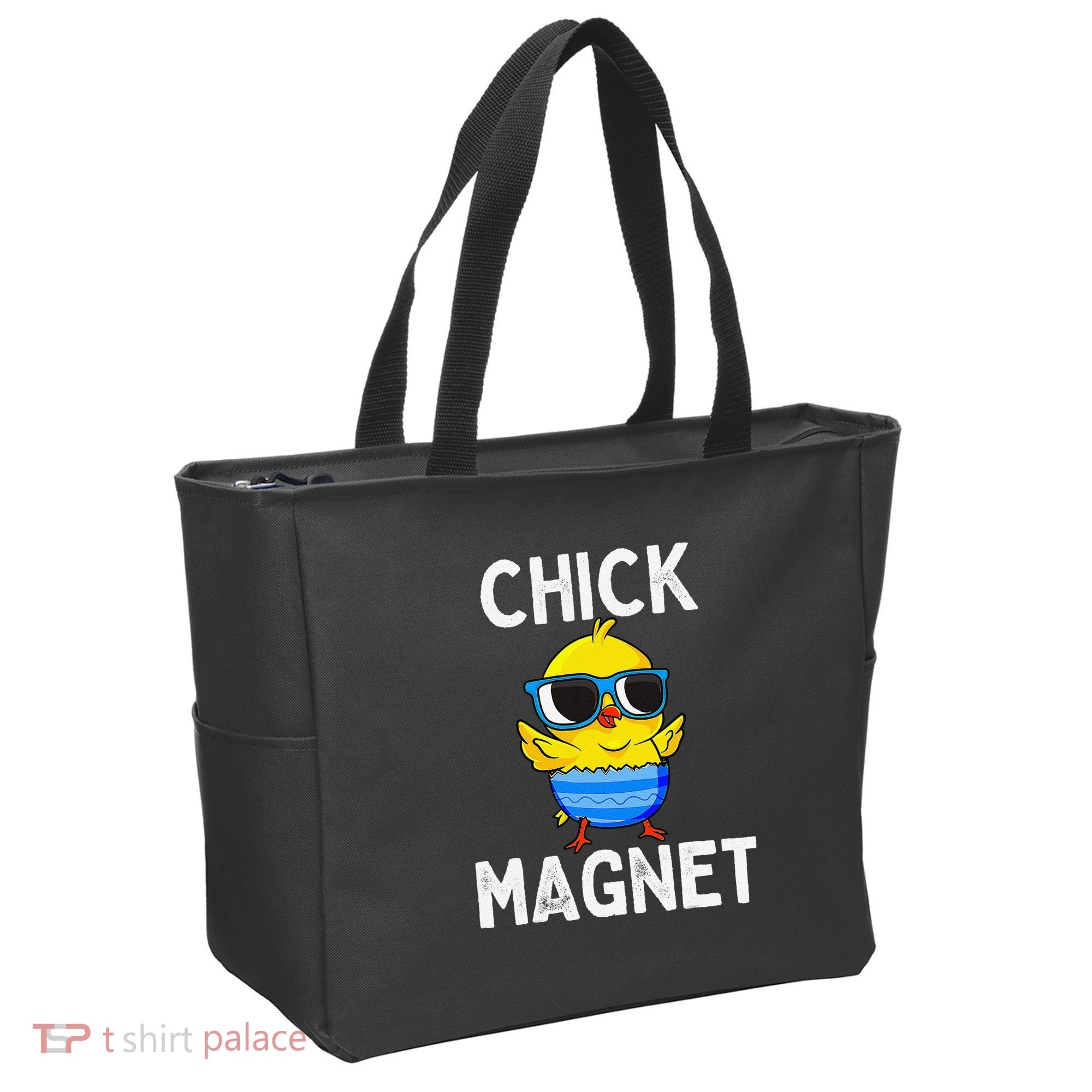 Chick Magnet Funny Easter Cute Baby Chicken Lover Tote Bag