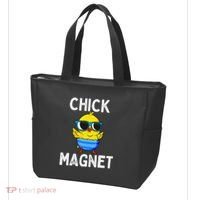 Chick Magnet Funny Easter Cute Baby Chicken Lover Tote Bag thumb 3