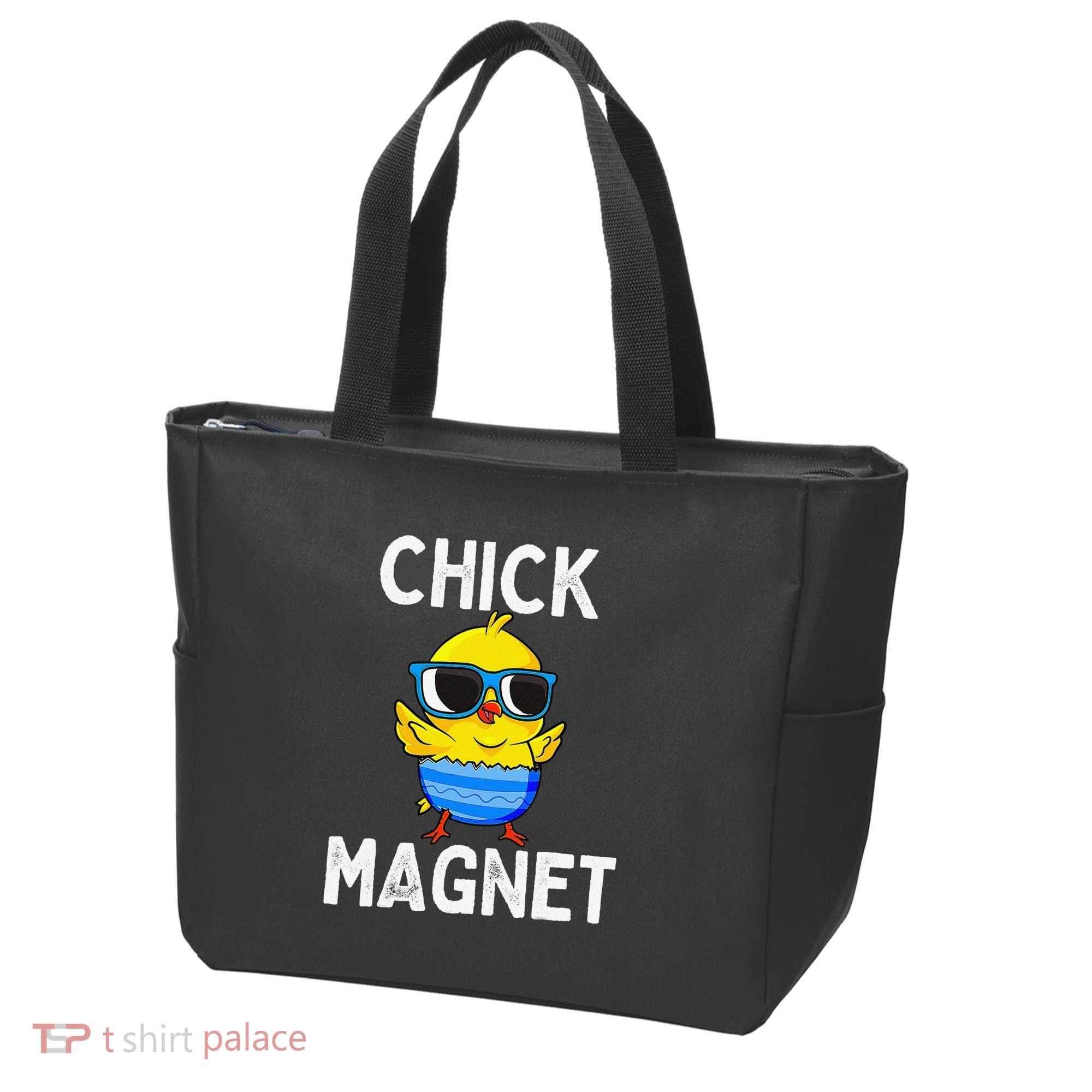 Chick Magnet Funny Easter Cute Baby Chicken Lover Tote Bag