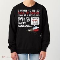 Christian Mosquito Funny Gag Jokes Religious Christian Women's Sweatshirt thumb 0