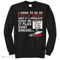 Christian Mosquito Funny Gag Jokes Religious Christian Sweatshirt thumb 0