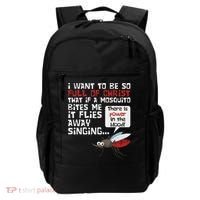 Christian Mosquito Funny Gag Jokes Religious Christian Backpack thumb 0