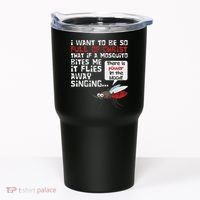 Christian Mosquito Funny Gag Jokes Religious Christian Tumbler thumb 0