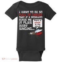 Christian Mosquito Funny Gag Jokes Religious Christian Baby Bodysuit thumb 0