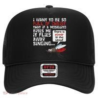 Christian Mosquito Funny Gag Jokes Religious Christian Hat thumb 0