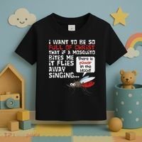 Christian Mosquito Funny Gag Jokes Religious Christian Toddler T-Shirt thumb 3