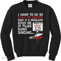 Christian Mosquito Funny Gag Jokes Religious Christian Kids Sweatshirt thumb 0