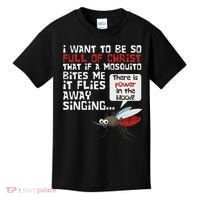Christian Mosquito Funny Gag Jokes Religious Christian Kids T-Shirt thumb 0