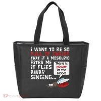 Christian Mosquito Funny Gag Jokes Religious Christian Tote Bag thumb 0