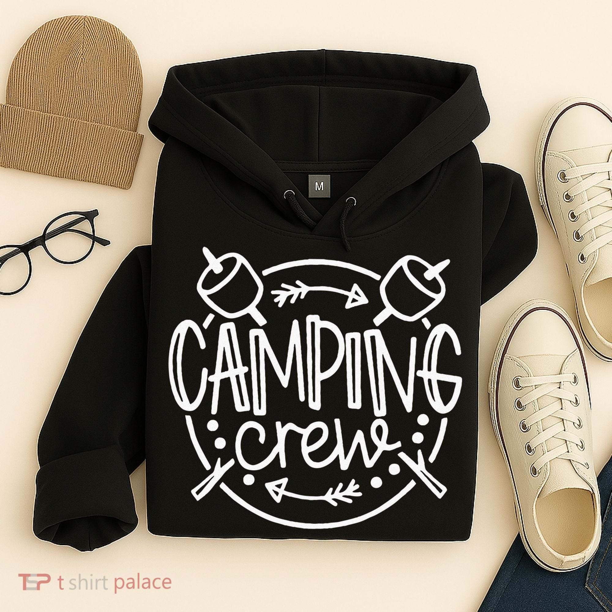 Camping Matching For Family Camper Group Camping Crew Hoodie