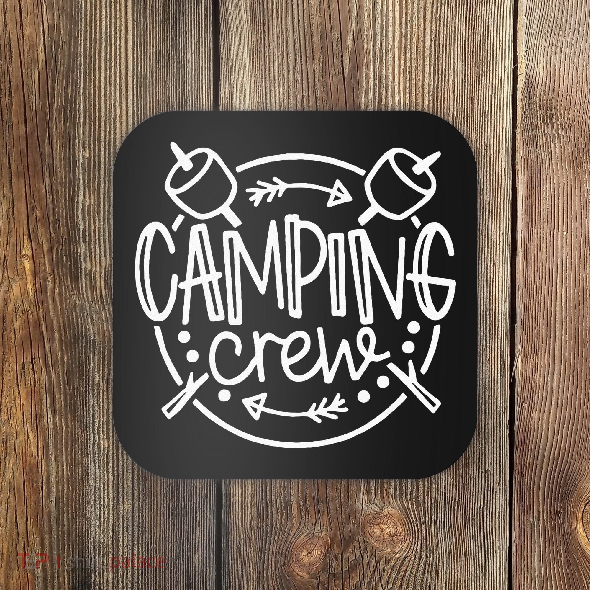 Camping Matching For Family Camper Group Camping Crew Coaster