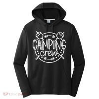 Camping Matching For Family Camper Group Camping Crew Performance Fleece Hoodie thumb 0
