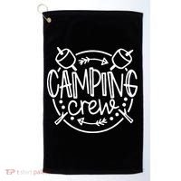 Camping Matching For Family Camper Group Camping Crew Golf Towel thumb 0