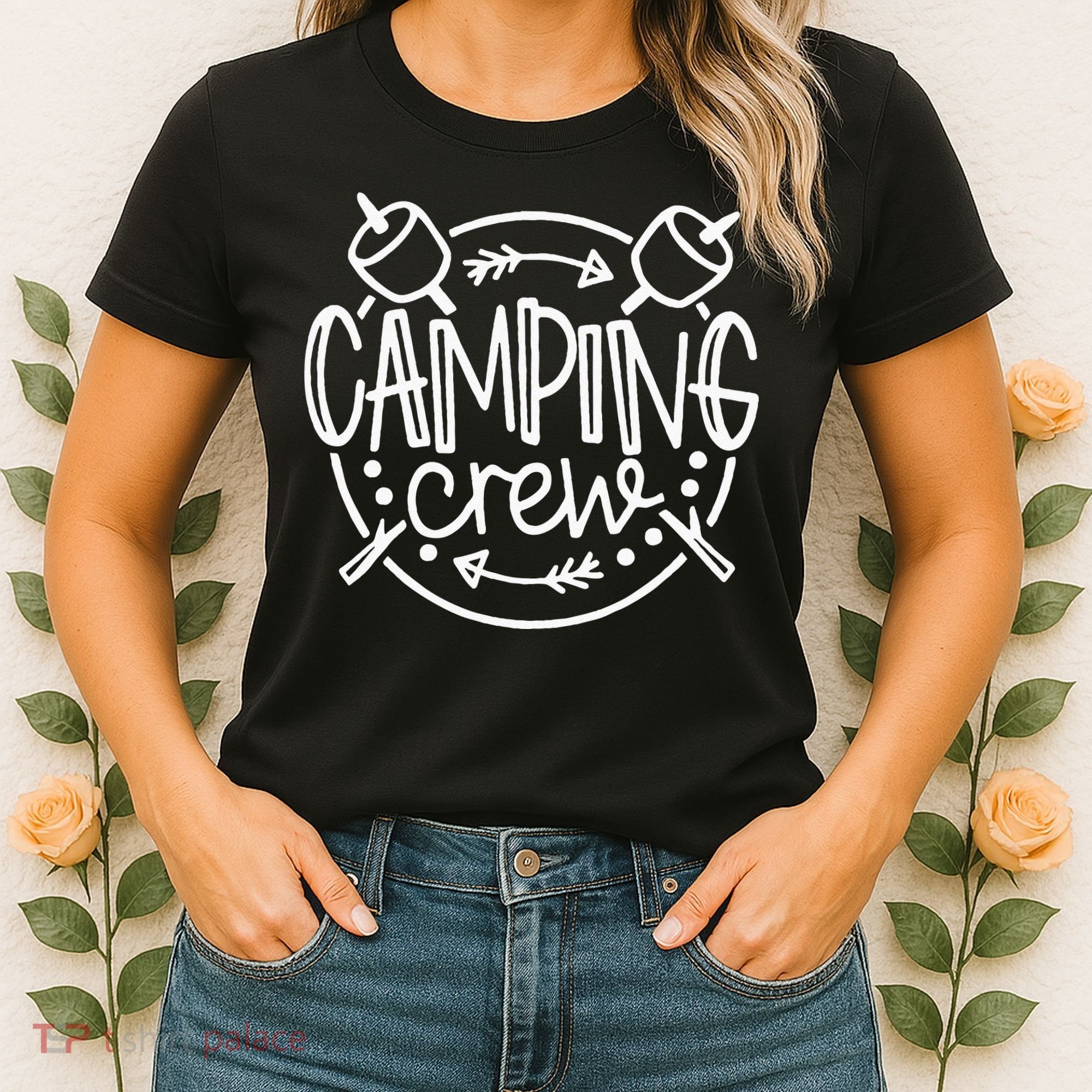 Camping Matching For Family Camper Group Camping Crew Women's T-Shirt