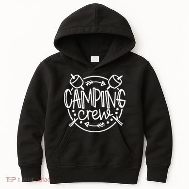 Camping Matching For Family Camper Group Camping Crew Kids Hoodie