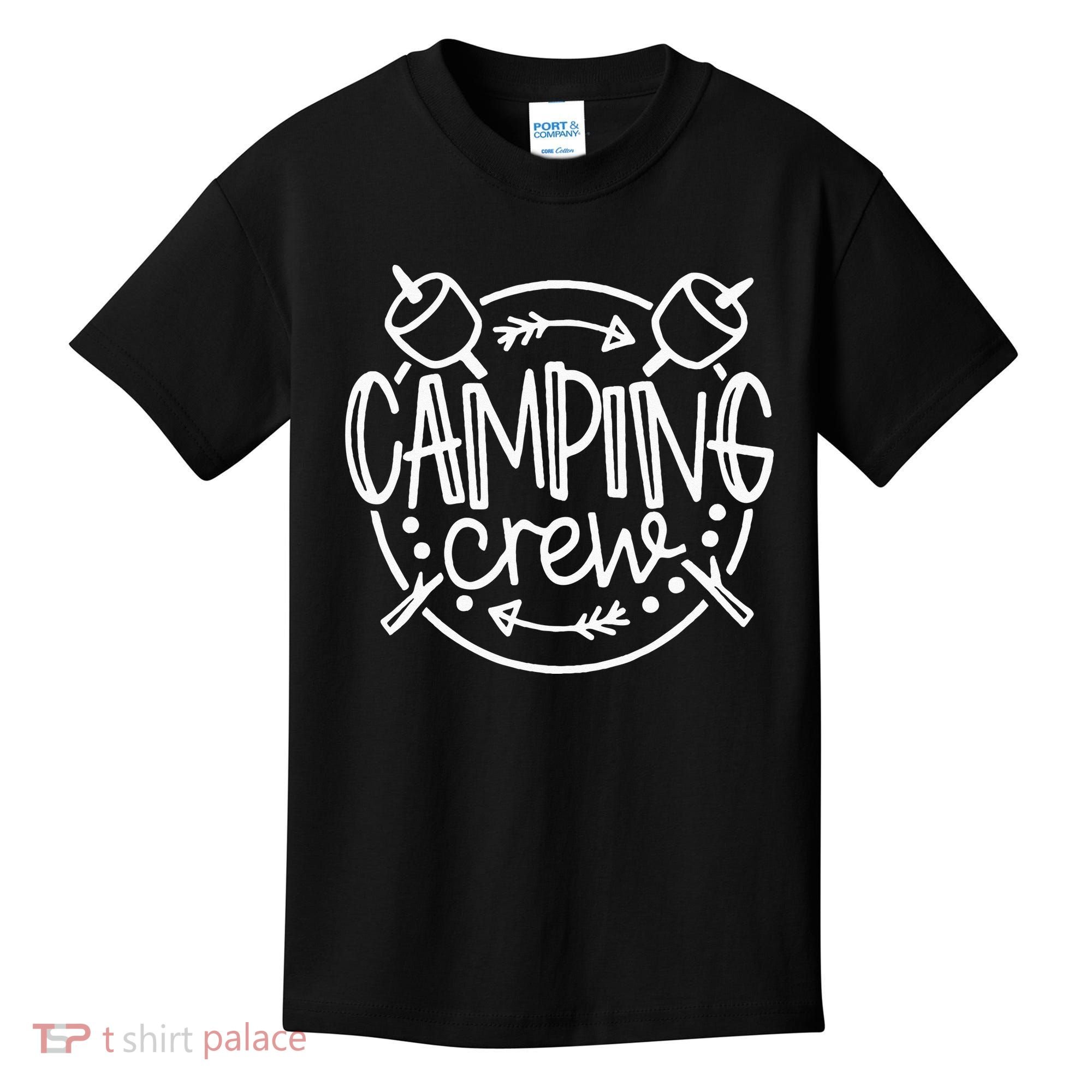 Camping Matching For Family Camper Group Camping Crew Kids T-Shirt