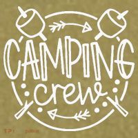 Camping Matching For Family Camper Group Camping Crew Garment-Dyed Women's Muscle Tee thumb 6