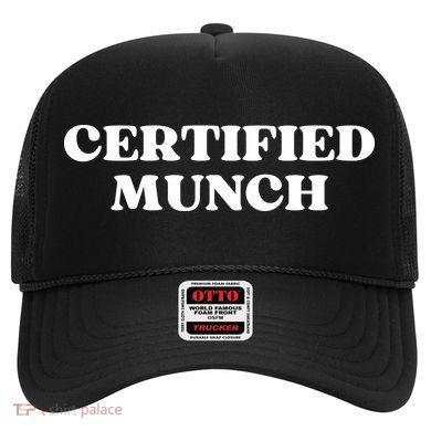 Certified Munch Funny Certified Munch Hat