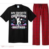 Cheerleading My Favorite Cheerleader Is My Brother Pajama Set thumb 0