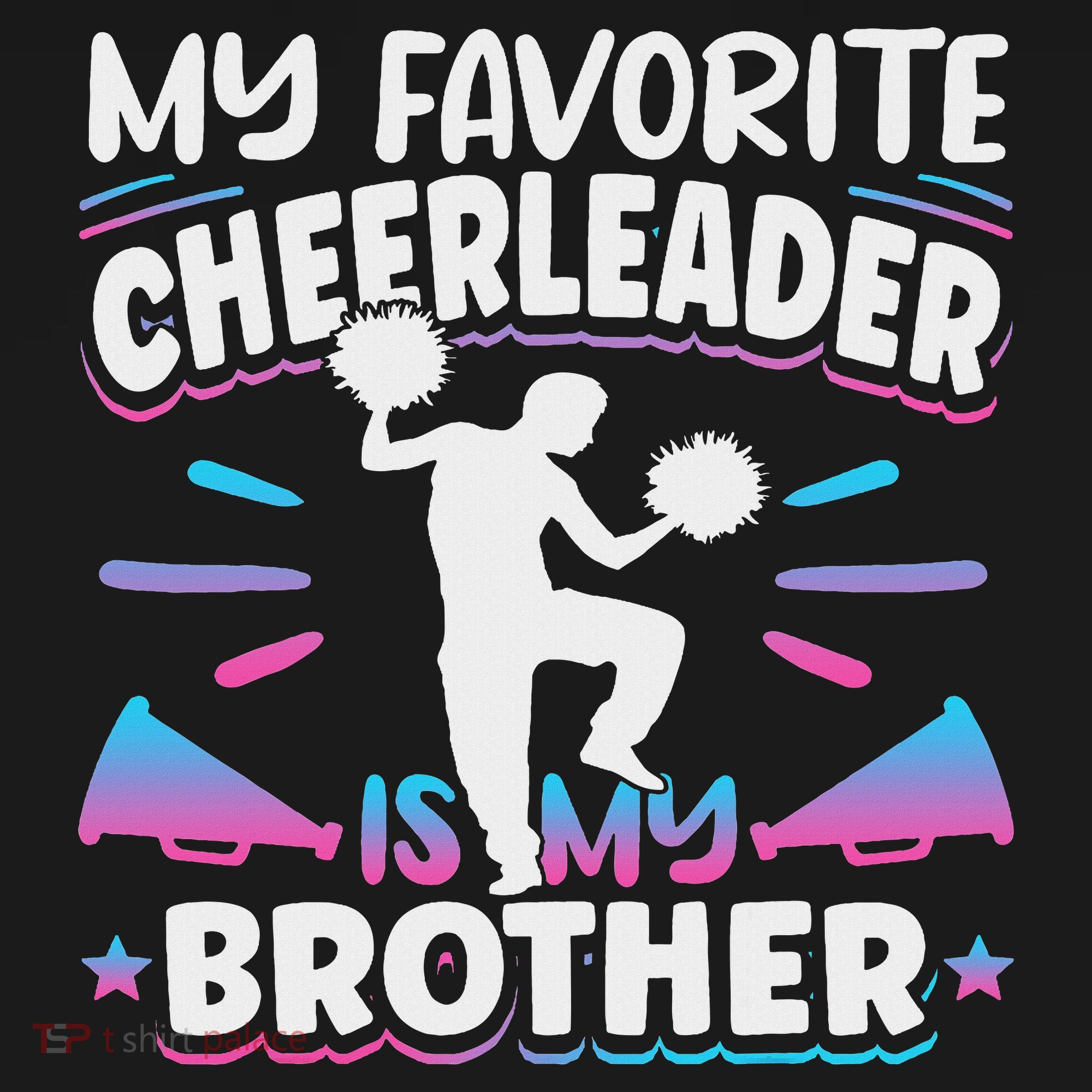 Cheerleading My Favorite Cheerleader Is My Brother Women's Hoodie