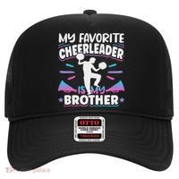 Cheerleading My Favorite Cheerleader Is My Brother Hat thumb 0