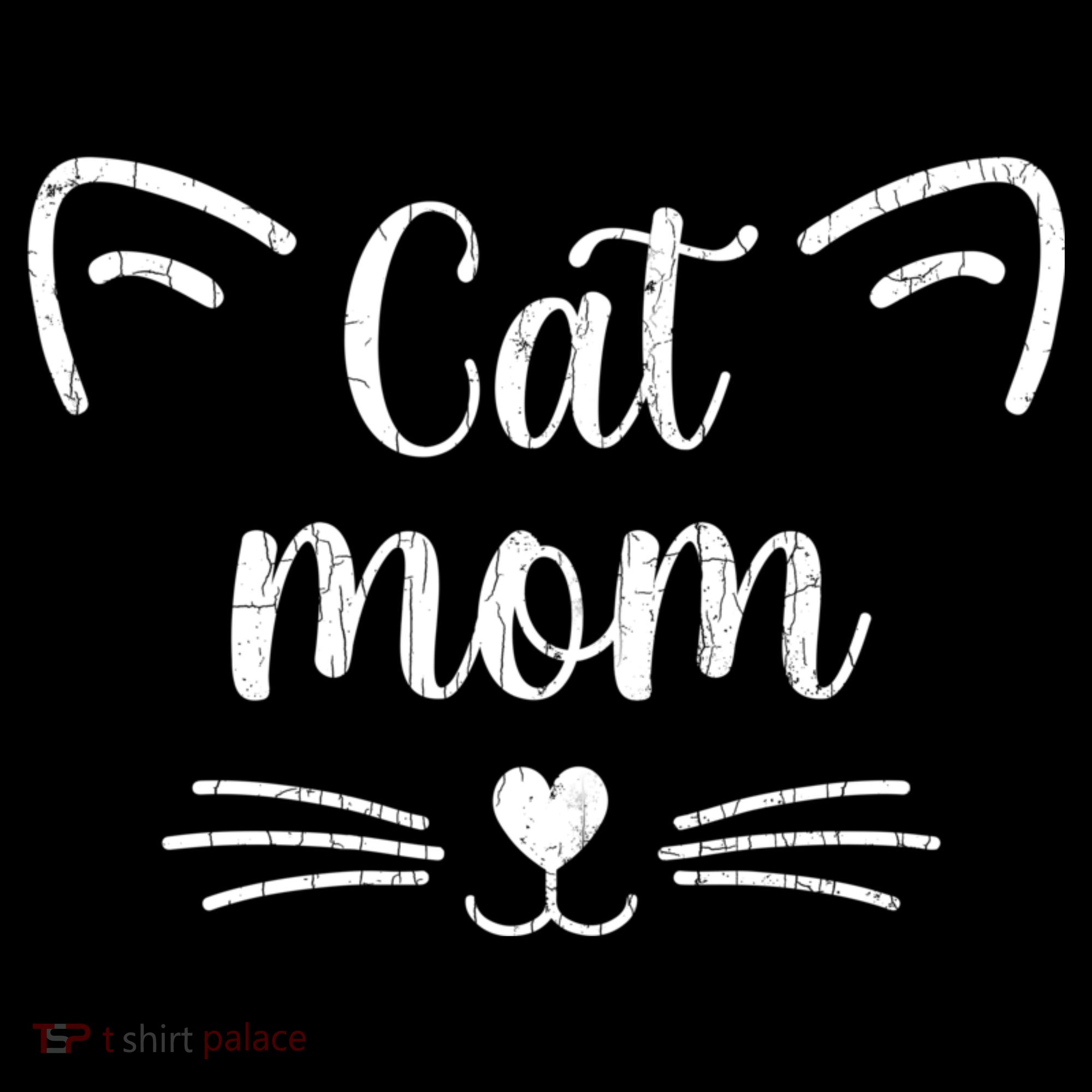 Cat Mom Funny Owner Graphic Long Sleeve Shirt